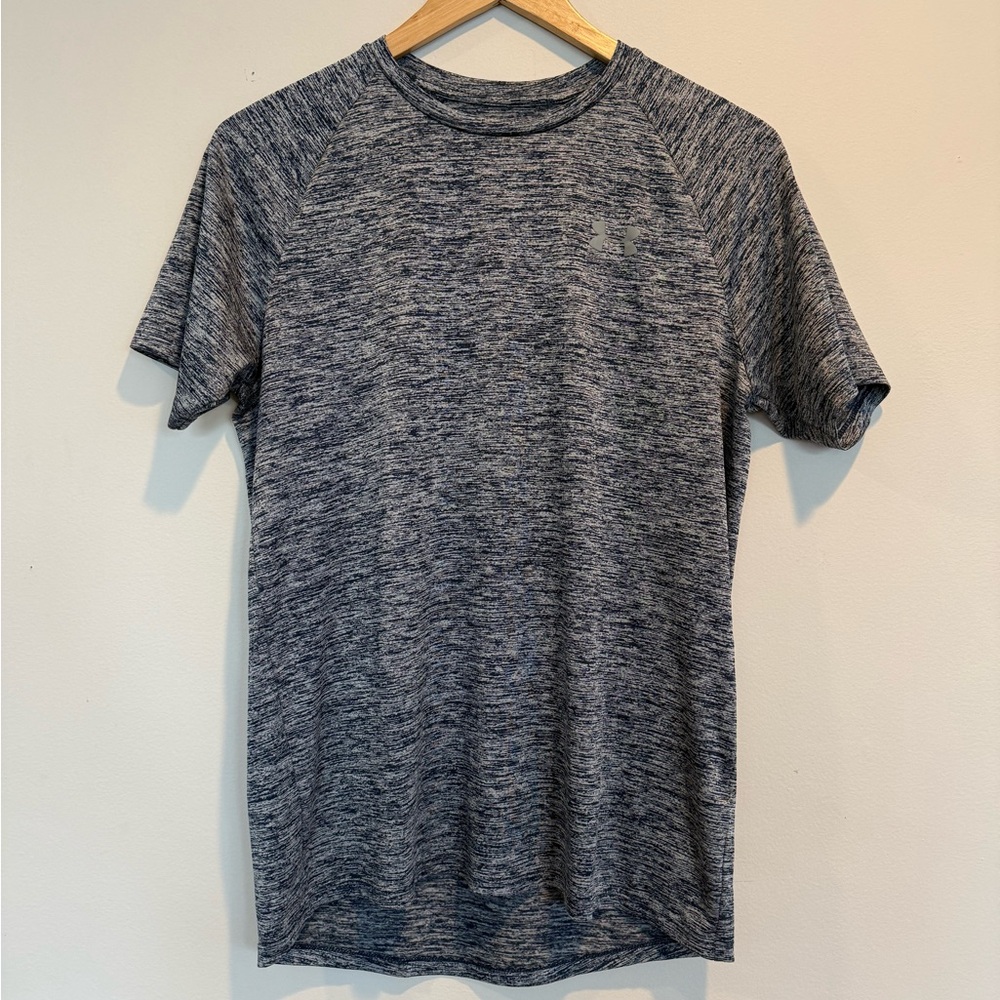 Under Armour Men's Navy Blue Heather Tee